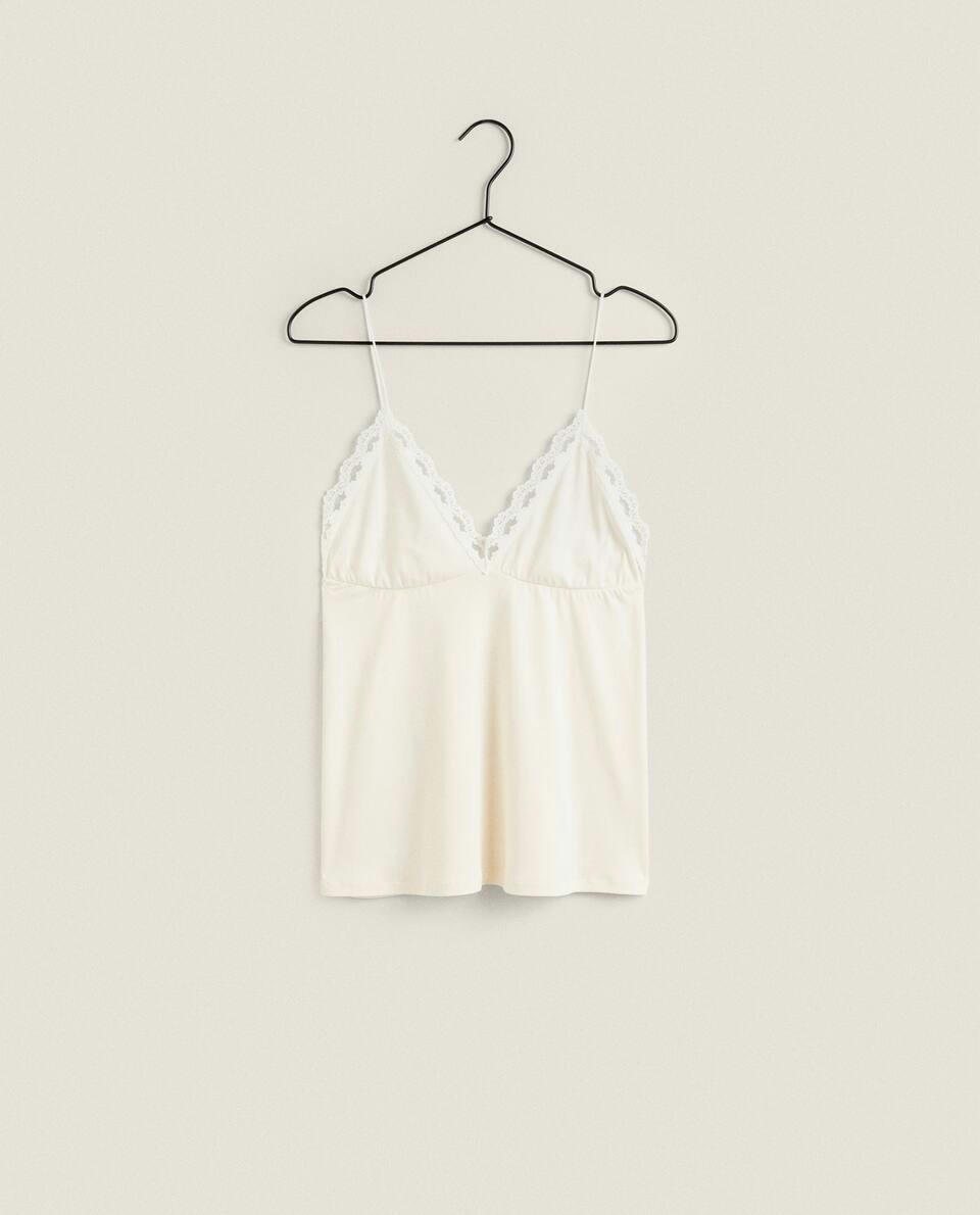 COTTON CAMISOLE TOP