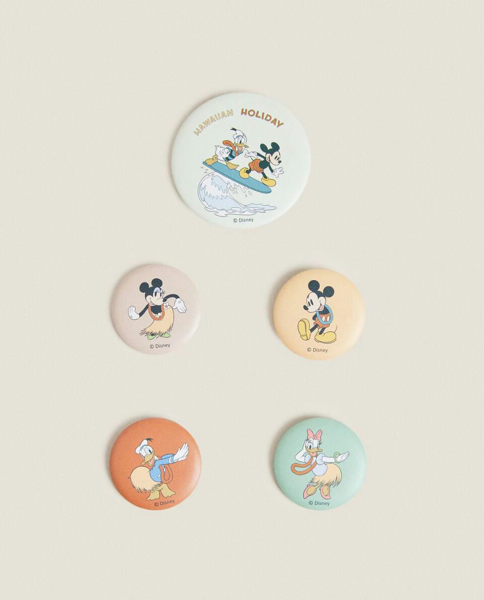 MICKEY MOUSE ? DISNEY BADGE (SET OF 5)