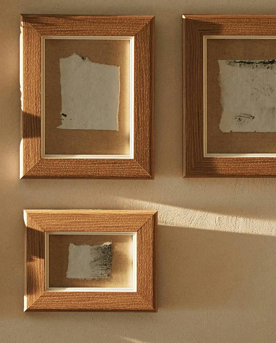 CONTRAST WOODEN FRAME