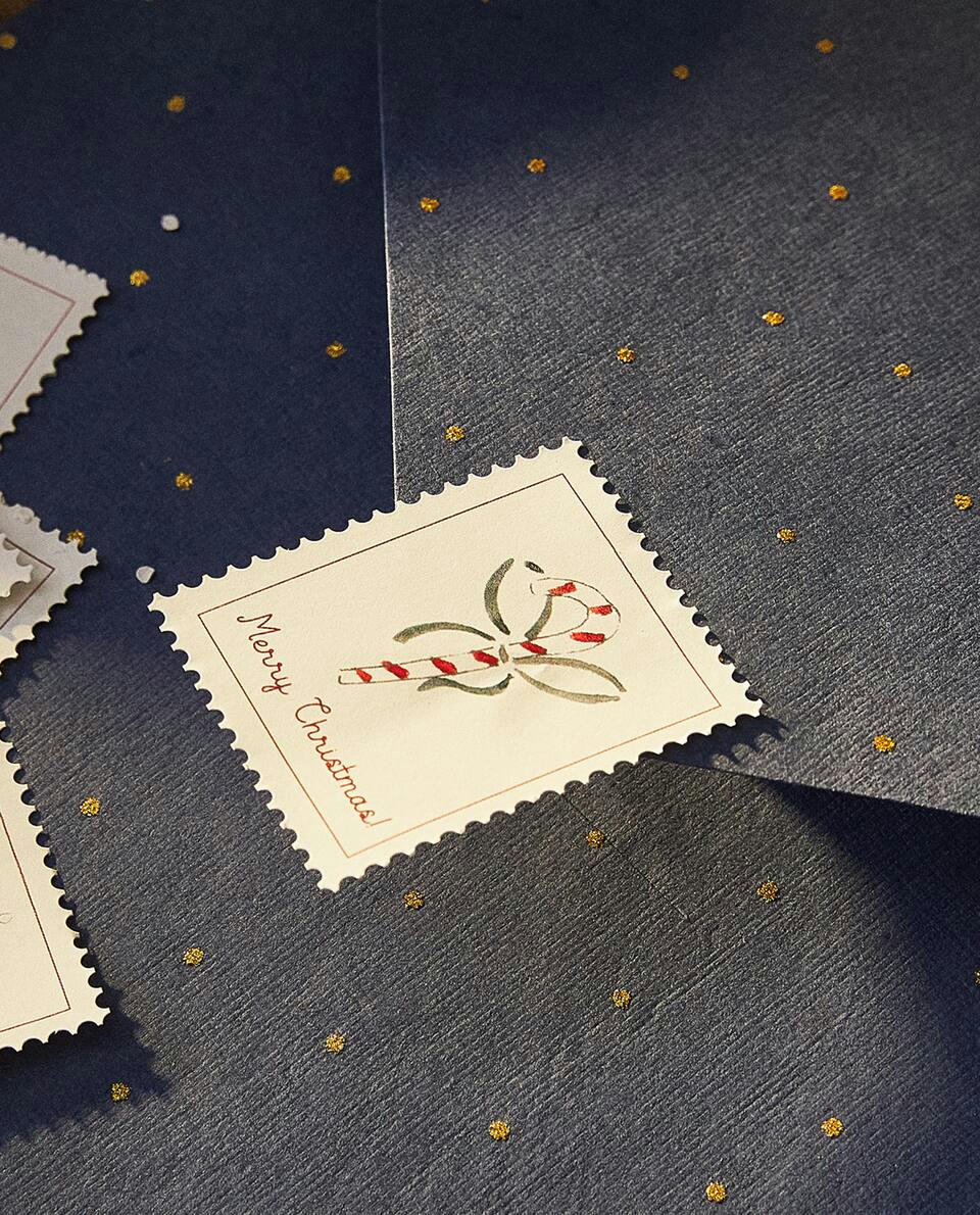 PACK OF CHILDREN’S CHRISTMAS ADHESIVE STAMPS (PACK OF 25)