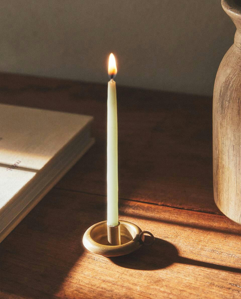 GOLD TEALIGHT HOLDER