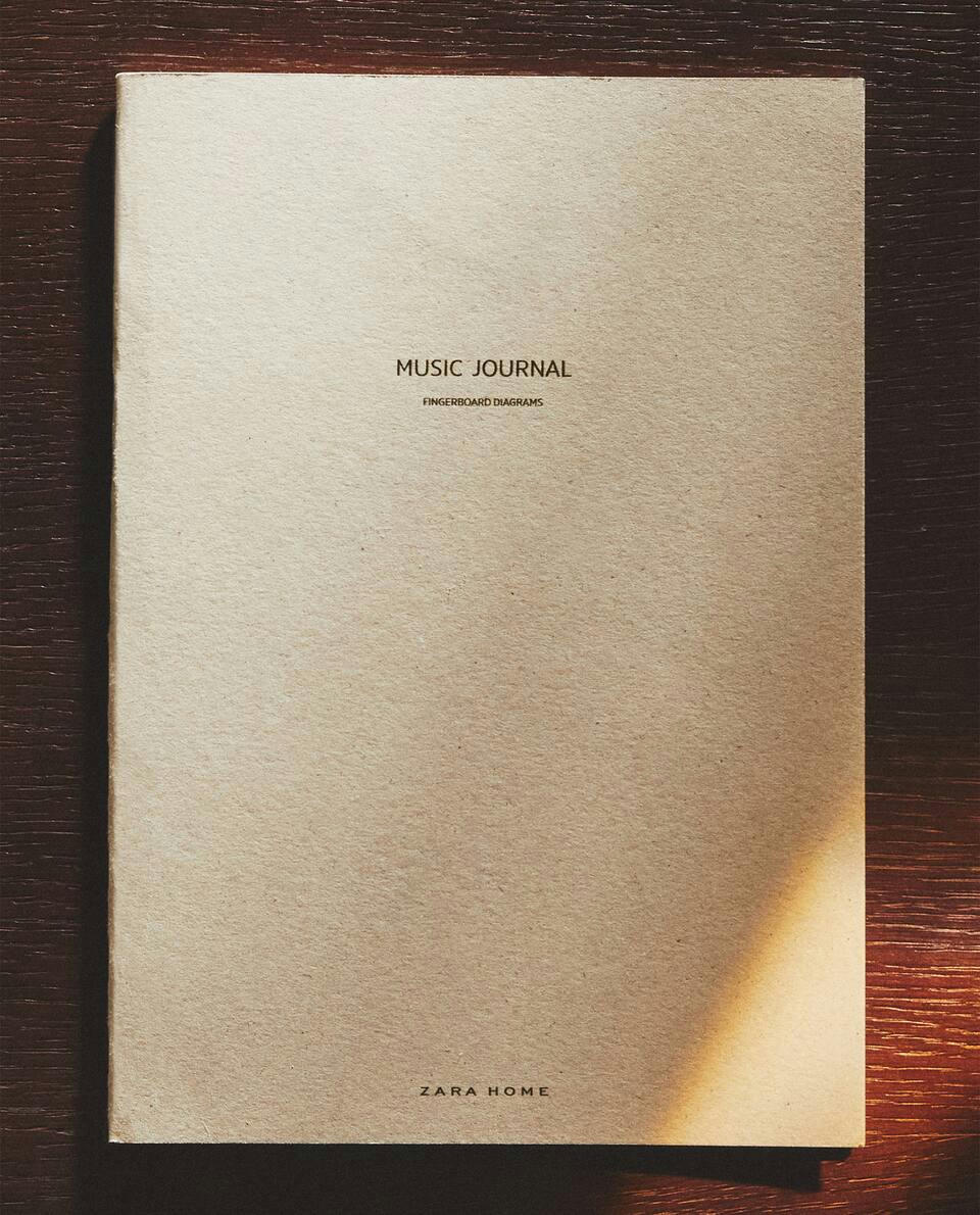 GUITAR SHEET MUSIC NOTEBOOK