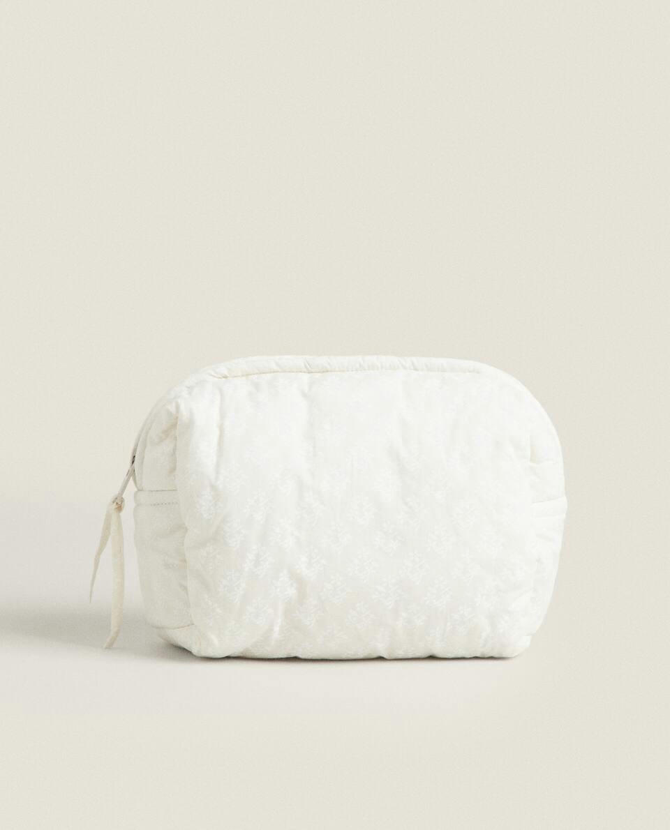 SMALL FLORAL TOILETRY BAG