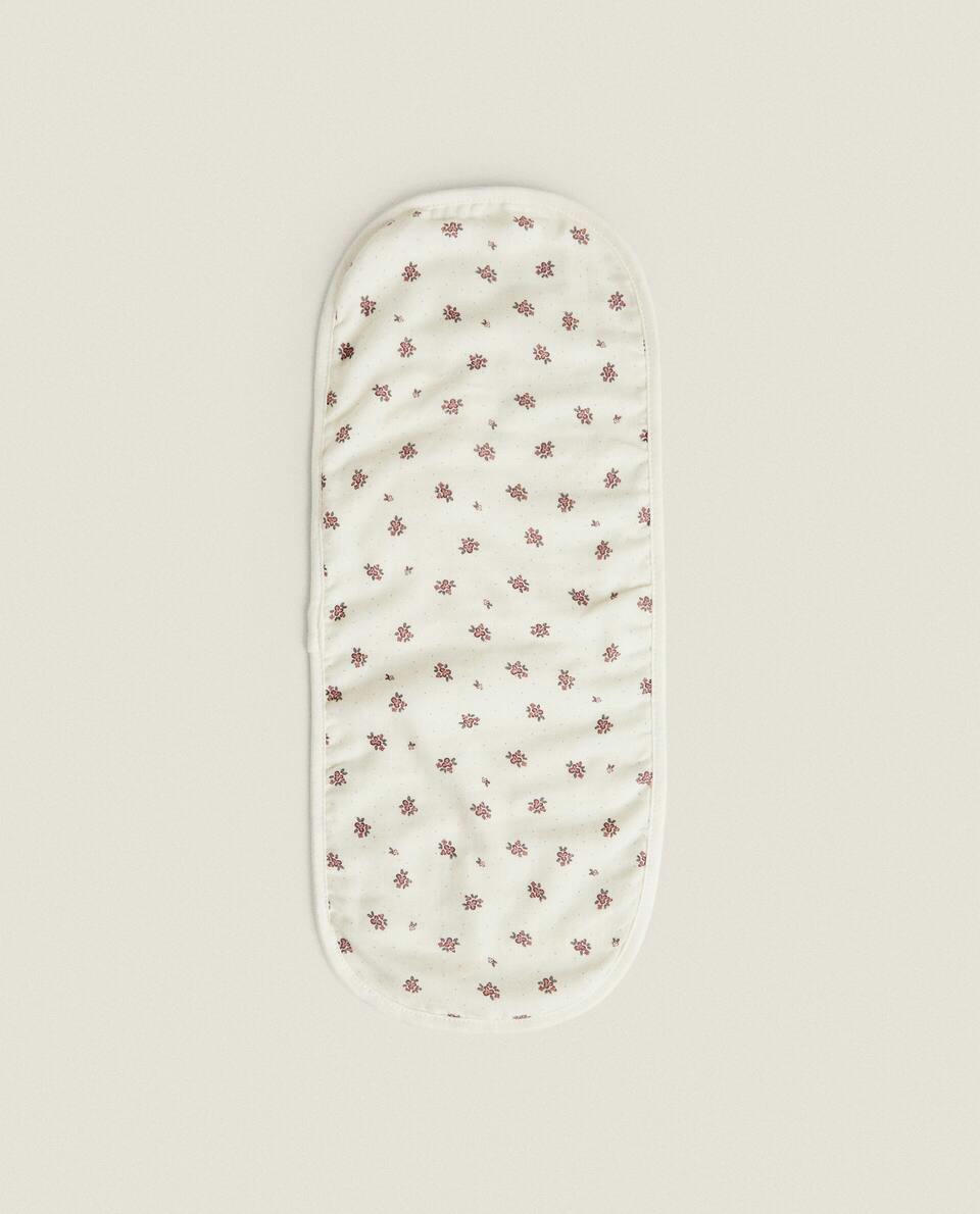 CHILDREN’S FLORAL PRINT SHOULDER BIB