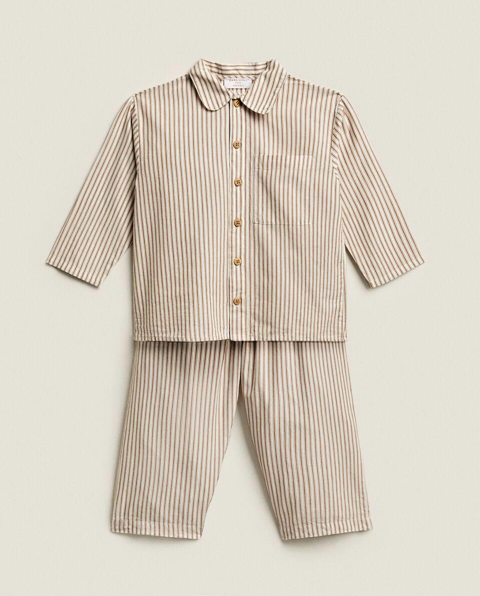 KID’S STRIPED SET OF PYJAMAS
