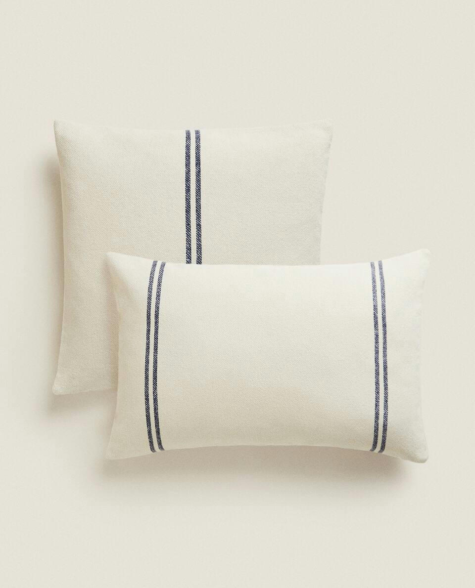 STRIPED CUSHION COVER