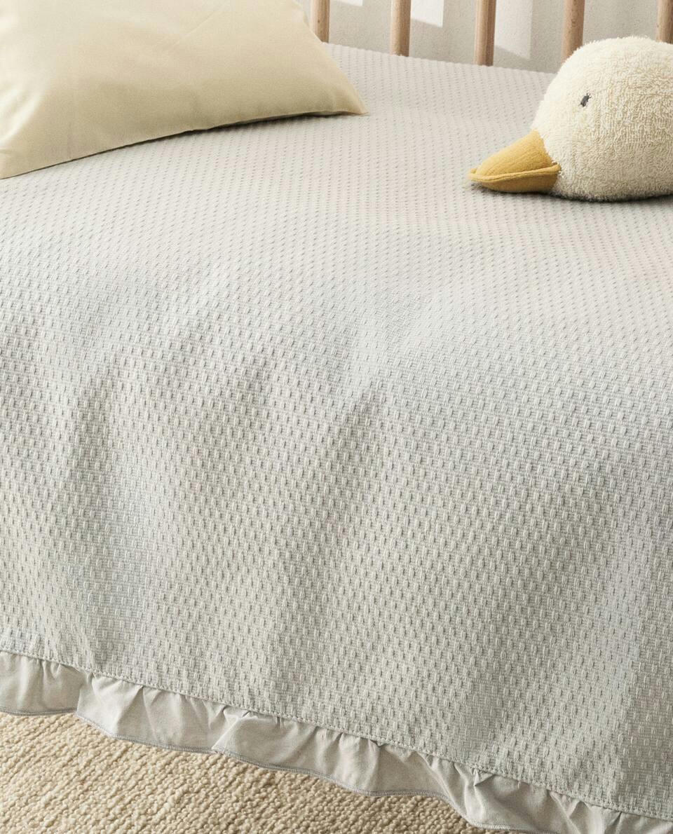 JACQUARD COTTON BEDSPREAD