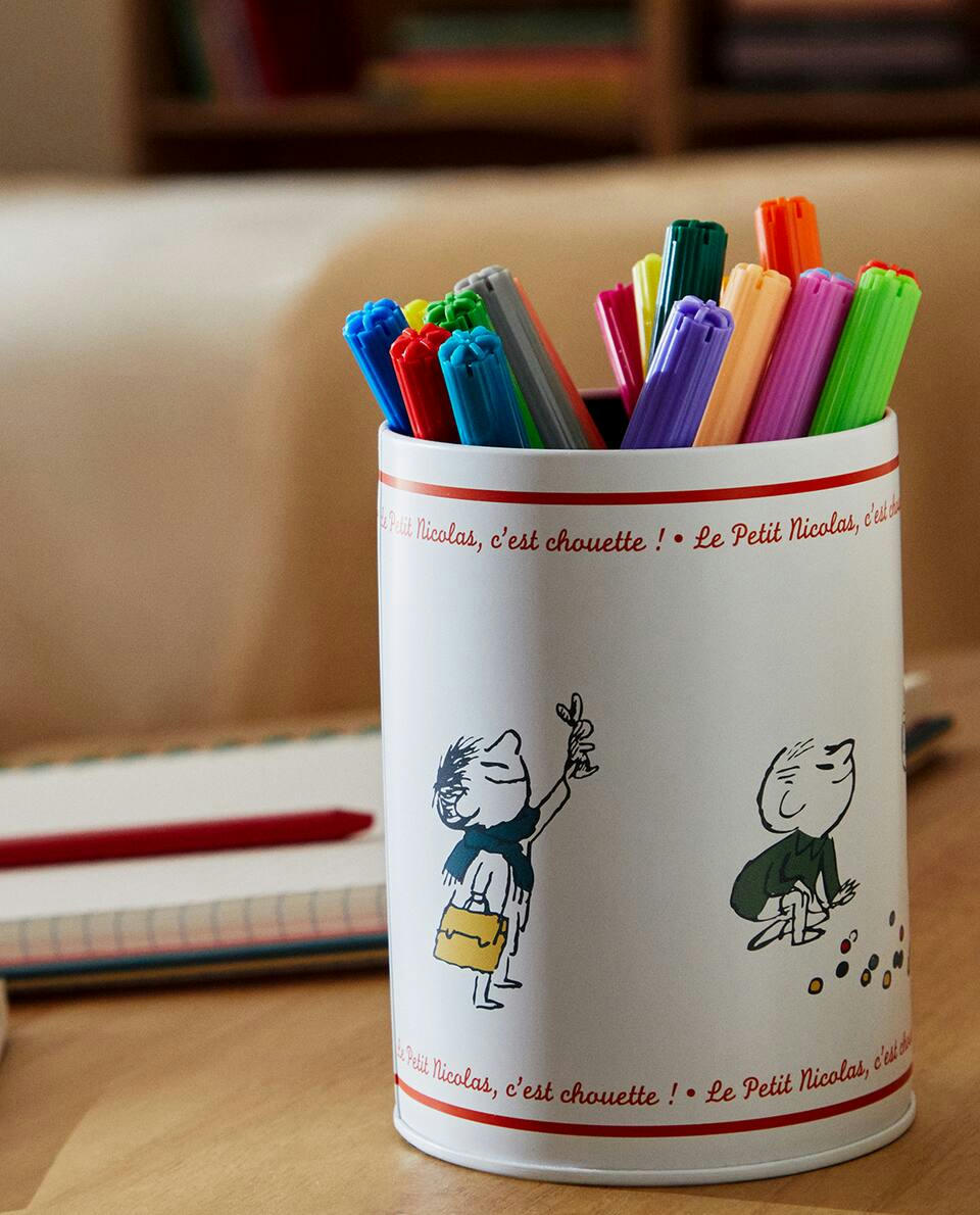 CHILDREN'S LE PETIT NICOLAS ? METAL PENCIL HOLDER