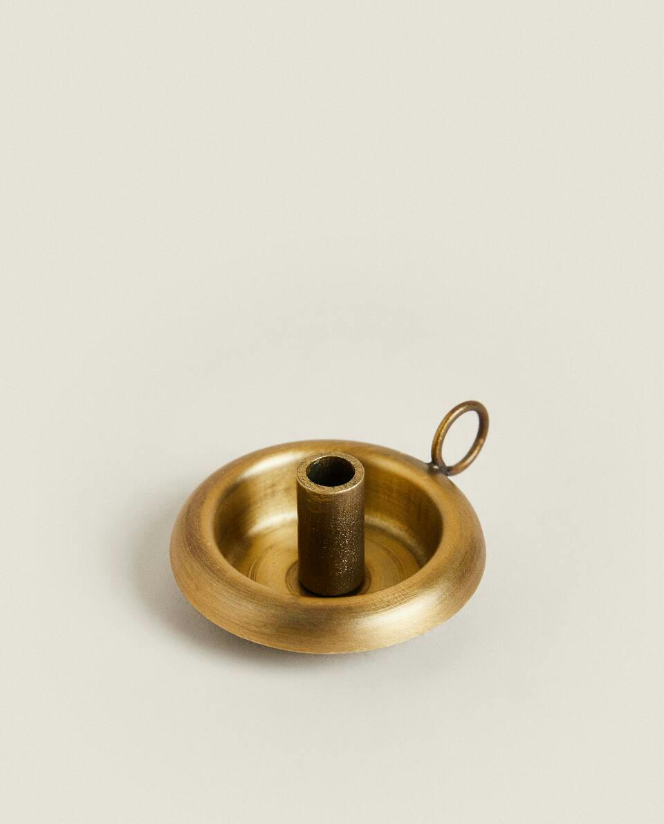 GOLD TEALIGHT HOLDER