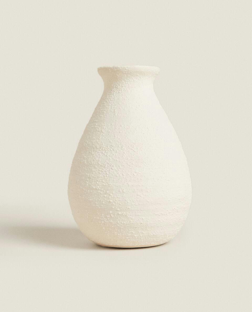 ROUGH EARTHENWARE VASE