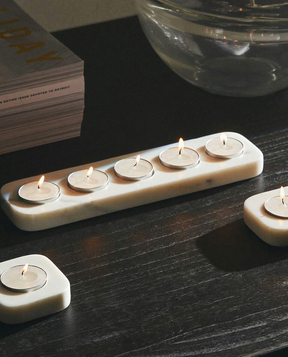 MARBLE TEALIGHT HOLDER
