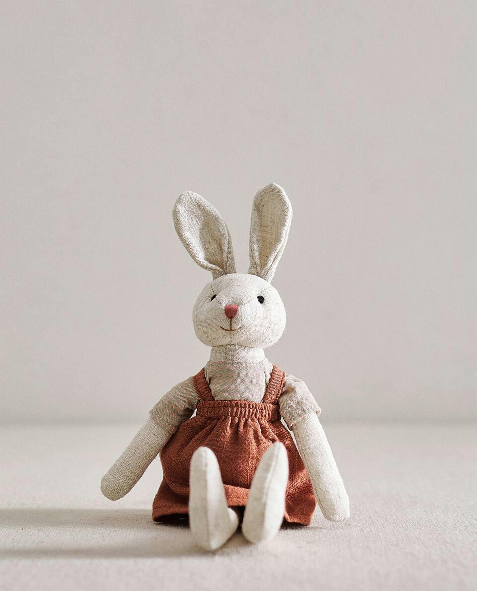 CHILDREN'S BUNNY SOFT TOY