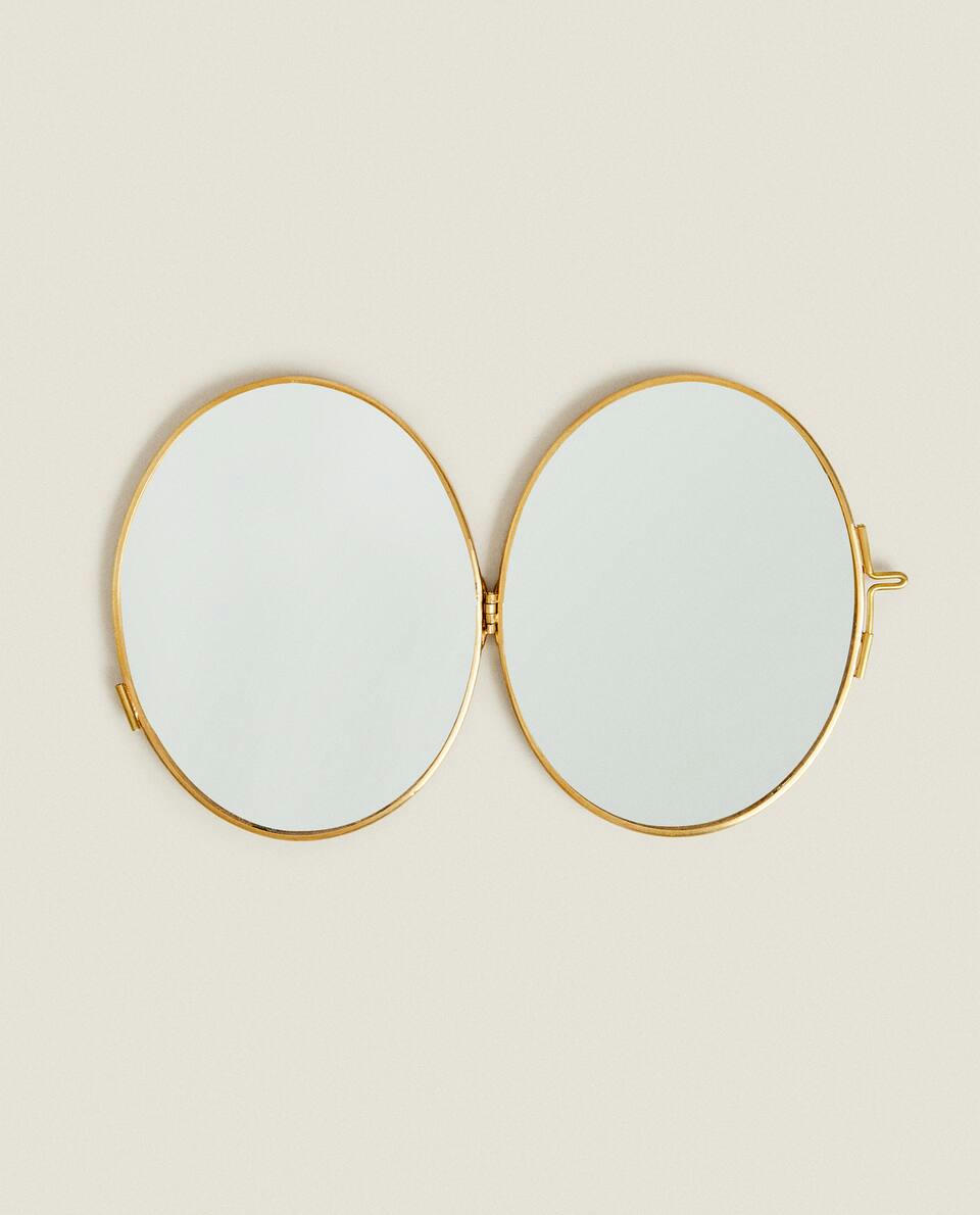 GOLD TABLE MIRROR