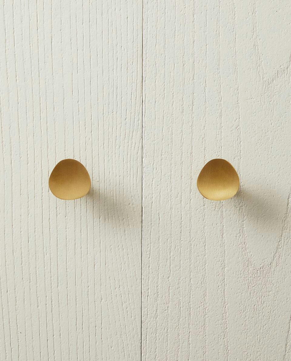 BRASS DOOR KNOB (PACK OF 2)
