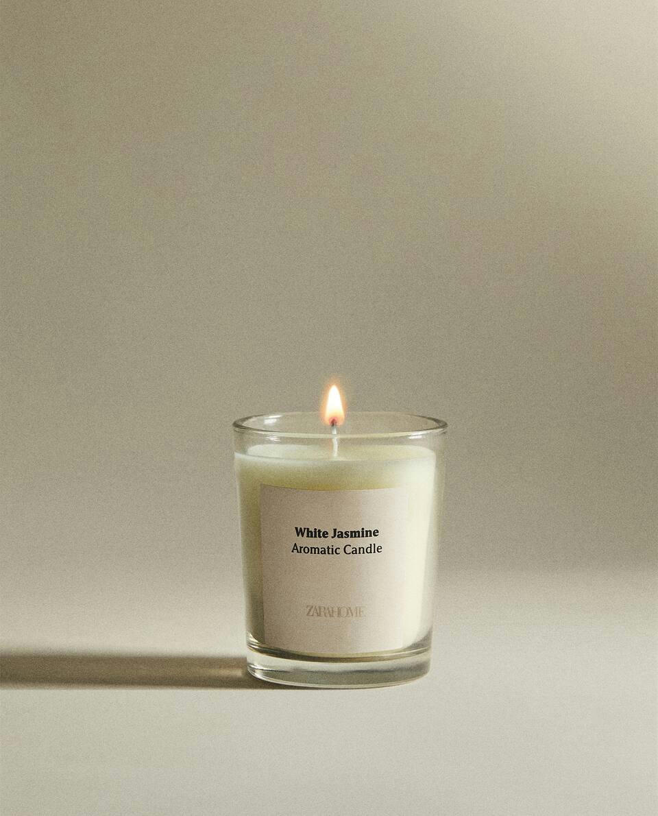 White Jasmine Scented Candles - Zara Home