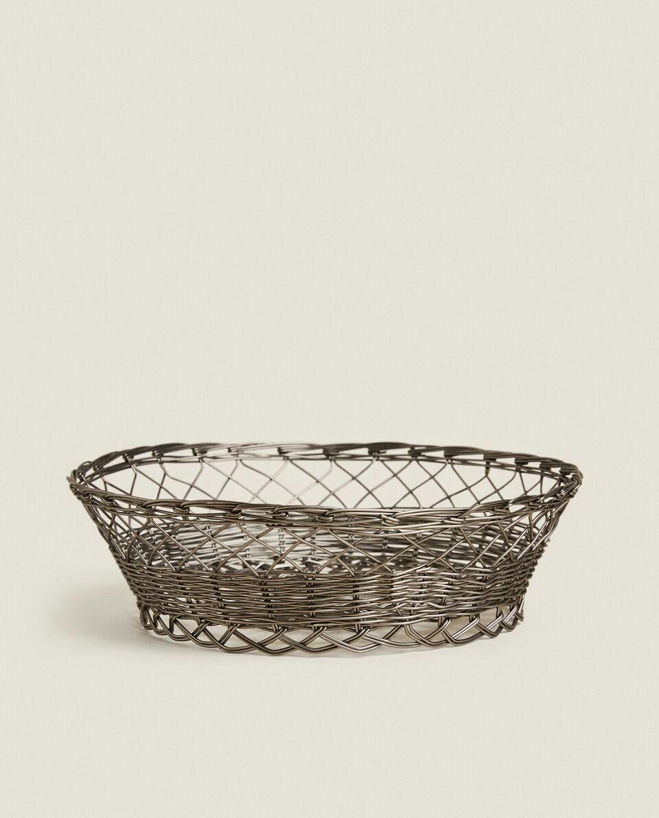 ROUND METAL BASKET