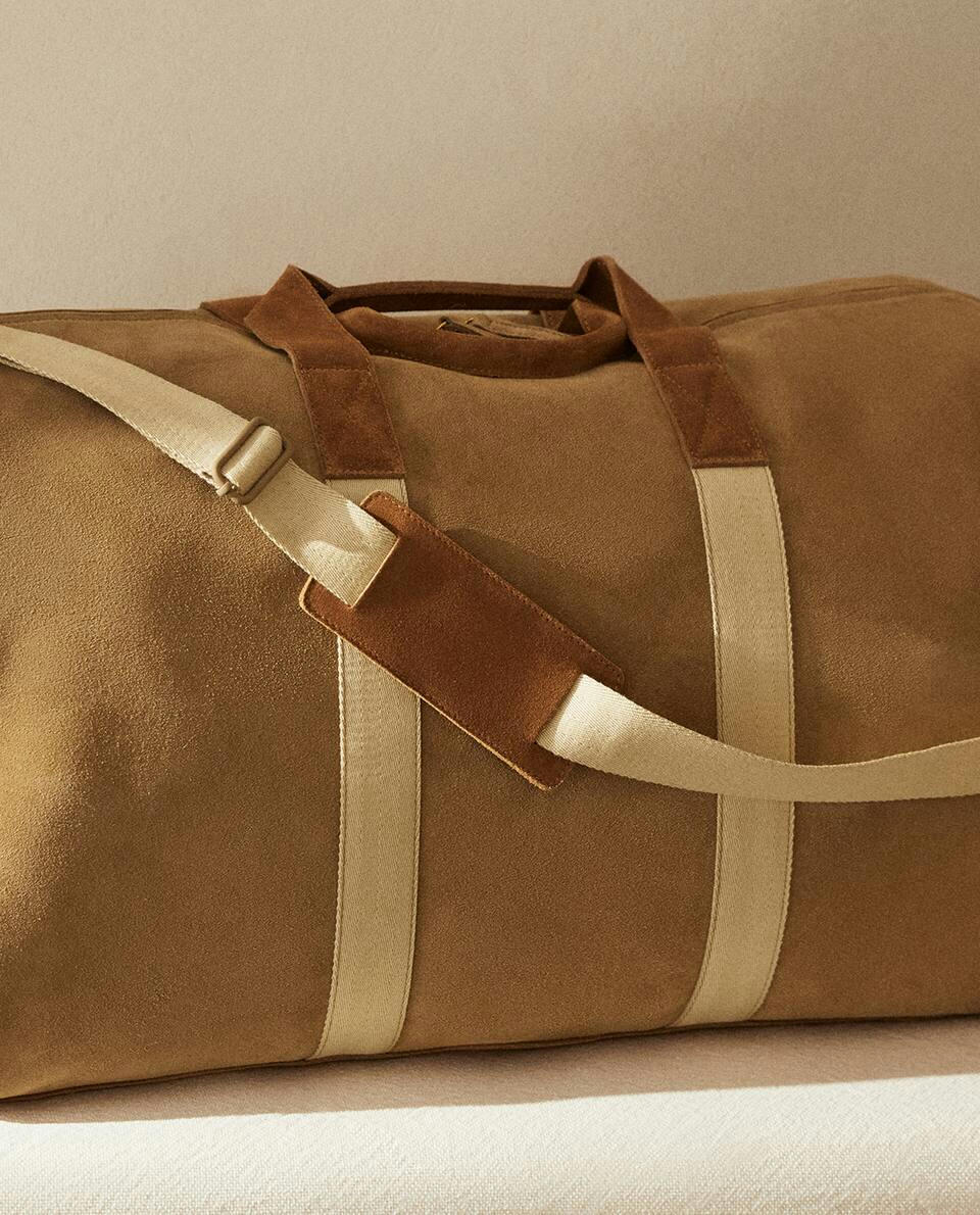 LEATHER TRAVEL BAG