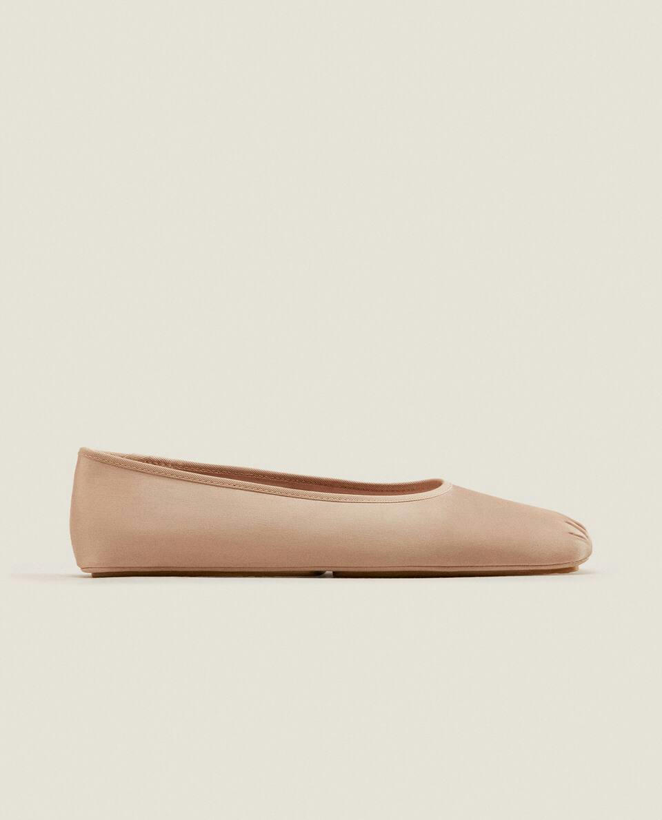 SATEEN BALLERINAS