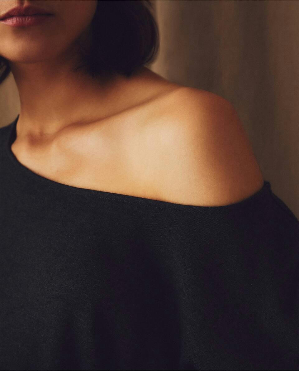 LYOCELL AND CASHMERE T-SHIRT