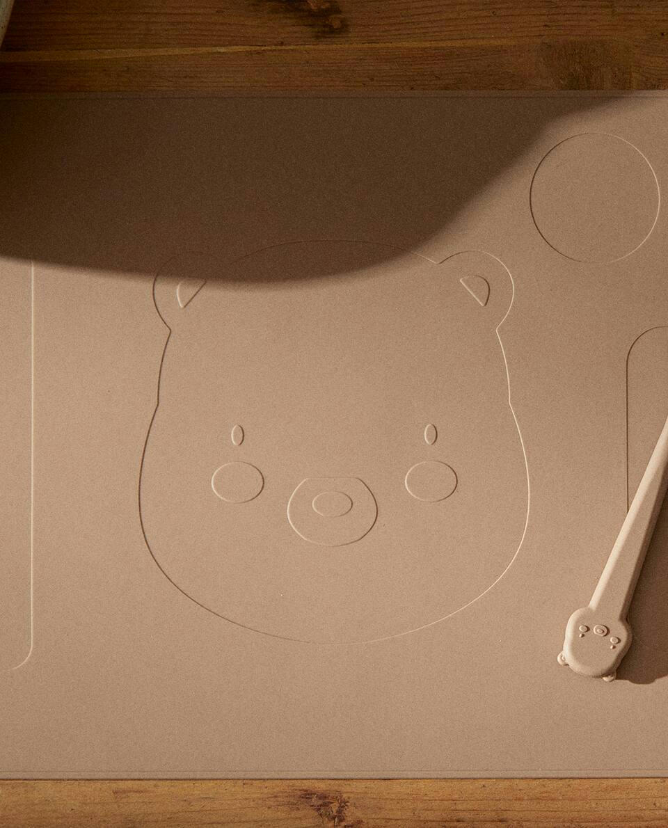 CHILDREN’S BEAR SILICONE TABLEWARE