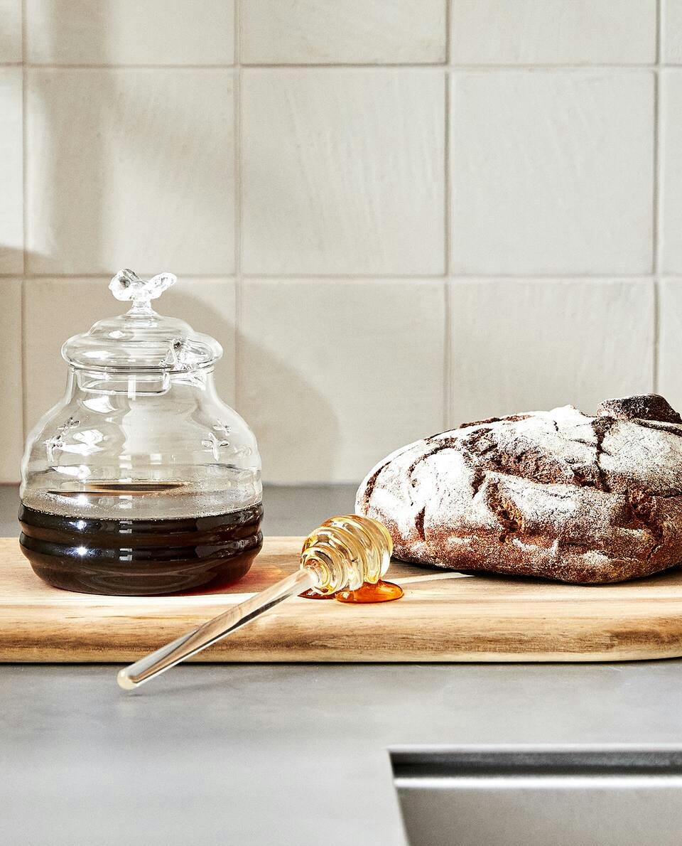 BUMBLEBEE BOROSILICATE GLASS HONEY JAR Zara Home