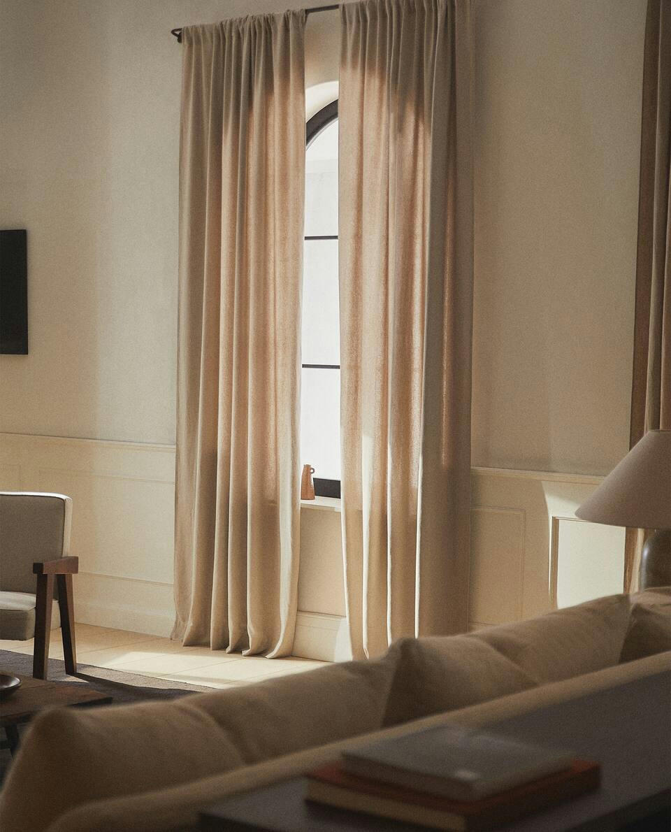 HEAVY LINEN CURTAIN