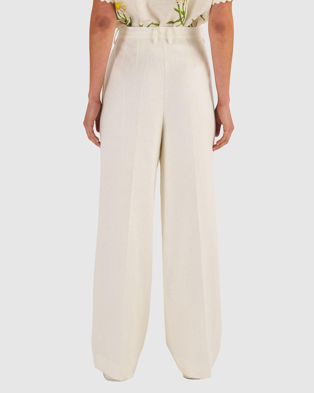High Waist Pleat Pants