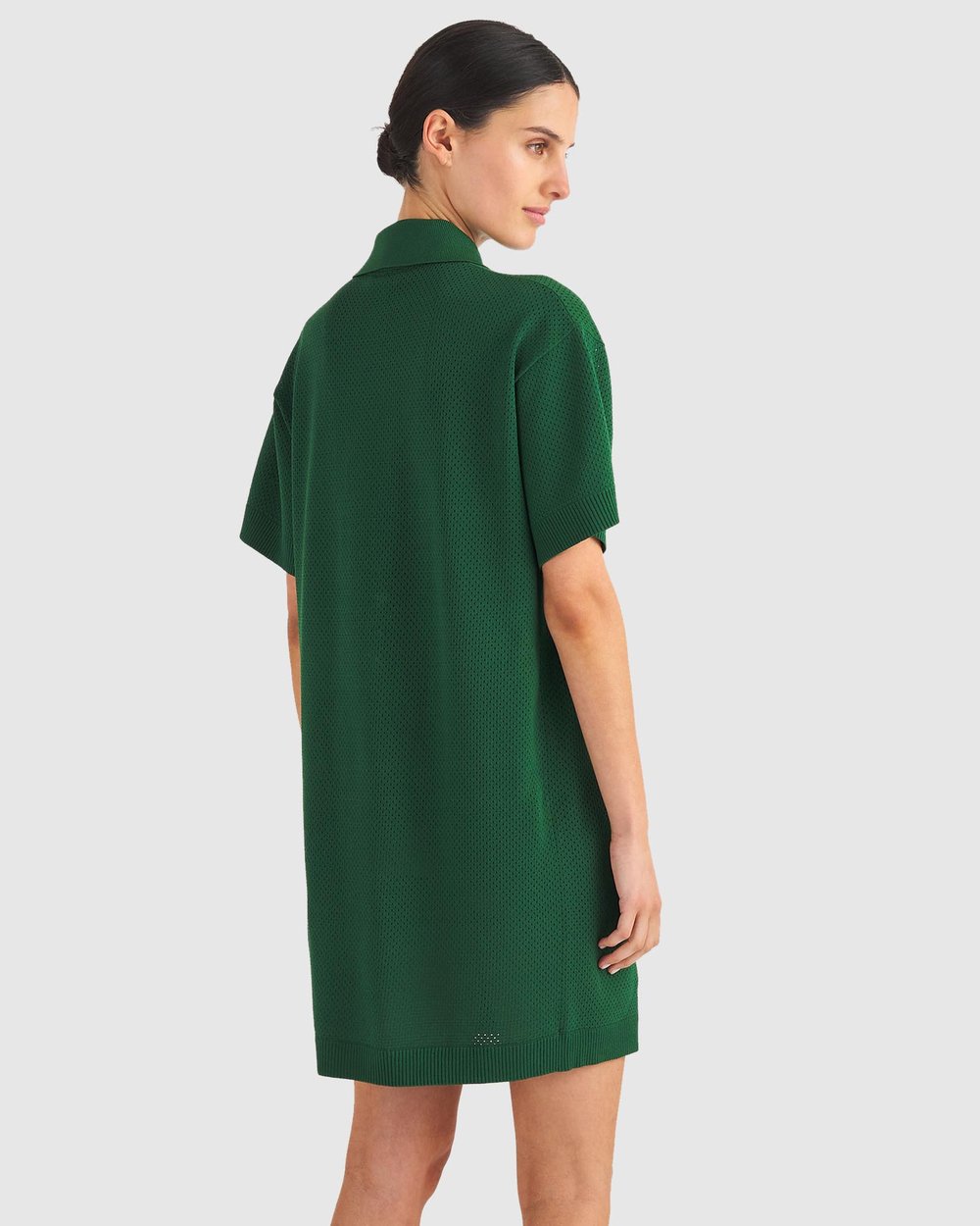 Mesh Polo Dress