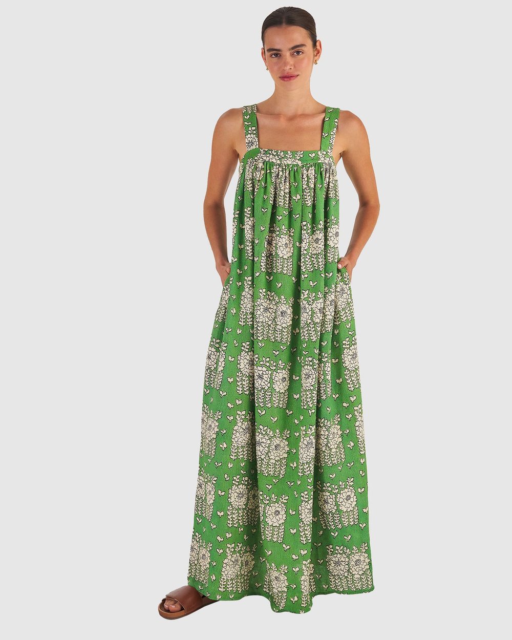 Posie Print Sundress