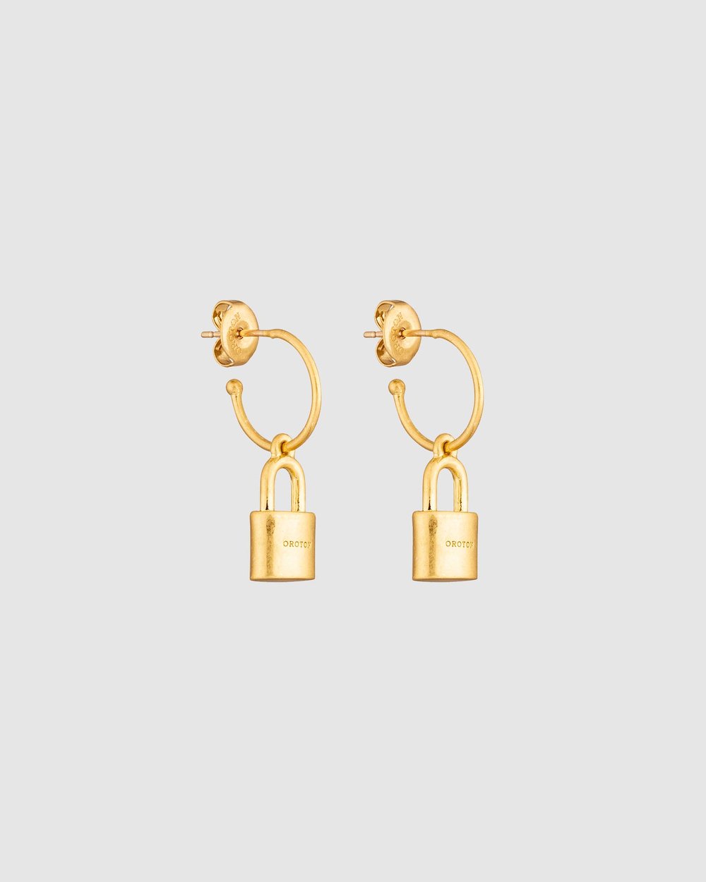 Tate Padlock Huggies