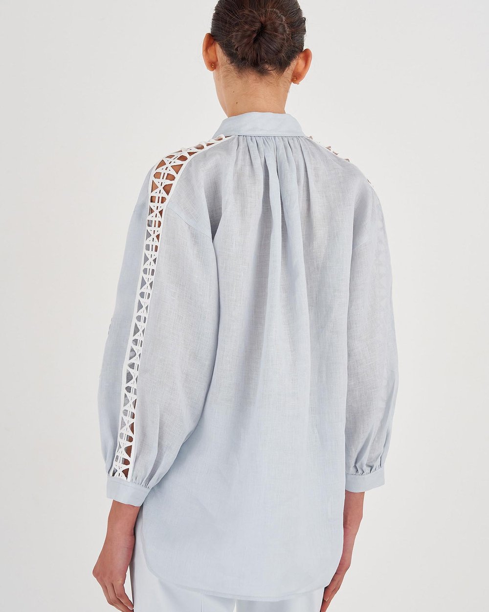 Paisley Lace Detail Shirt