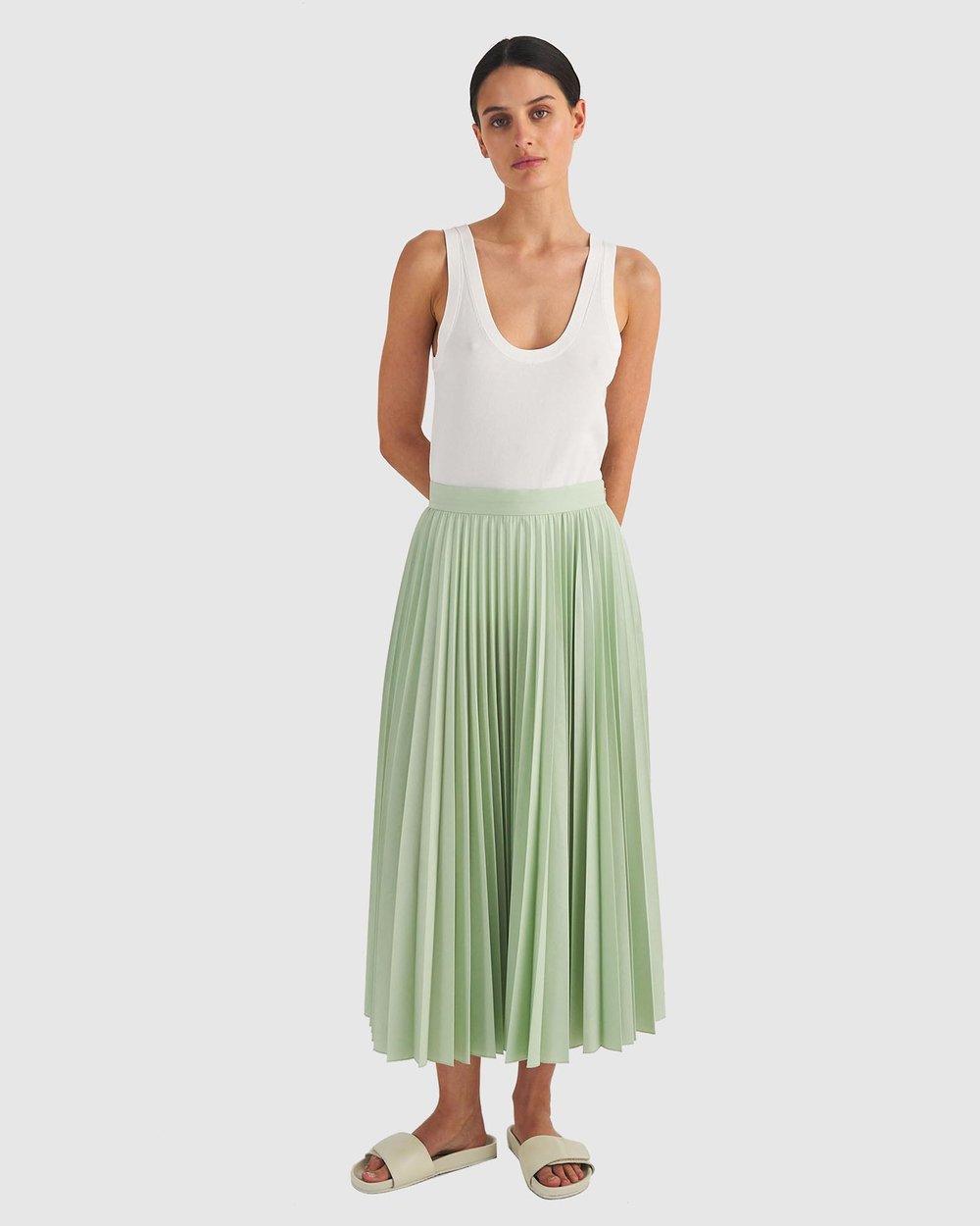 Pleat Skirt