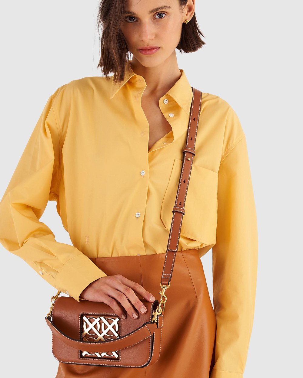 Lane Small Baguette Bag