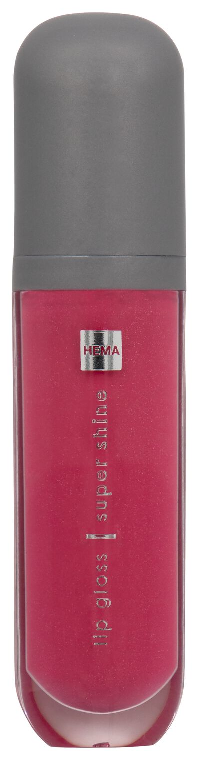 superglanzende lipgloss bright pink