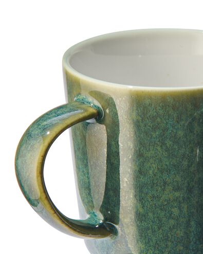 koffiemok Chicago 130 ml - reactief glazuur - groen