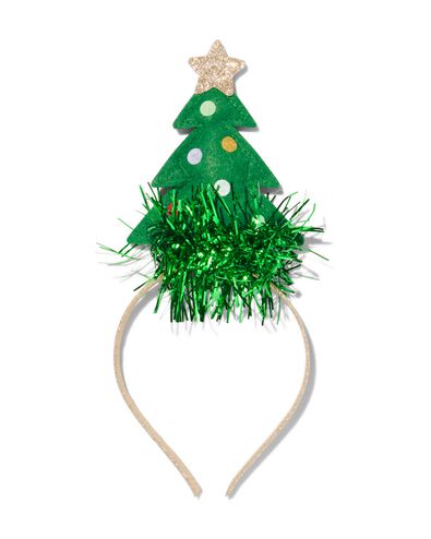 diadeem met kerstboom