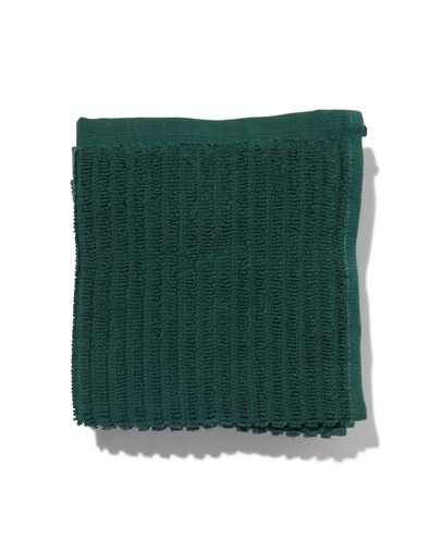 vaatdoekjes 30x30 katoen groen - 3 stuks