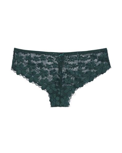 damesbrazilian met kant groen