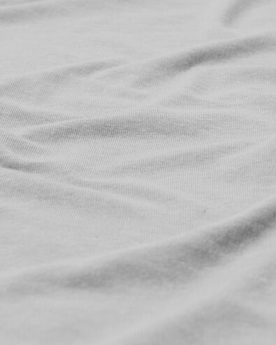 topper hoeslaken jersey 140x200 lichtgrijs
