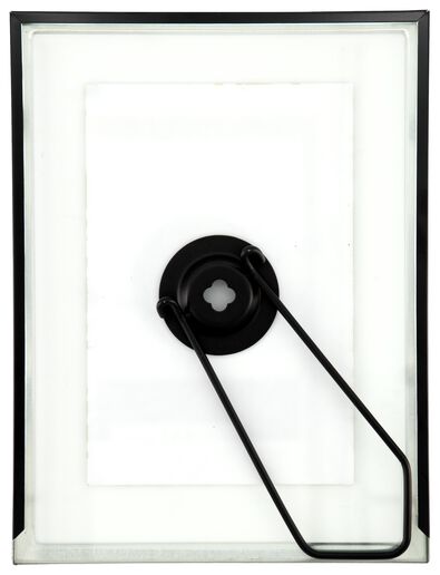 floating fotolijst metaal 15x20 zwart
