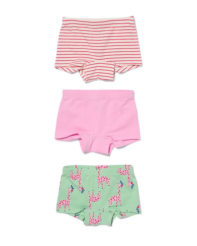 kinderboxers stretch katoen - 3 stuks groen
