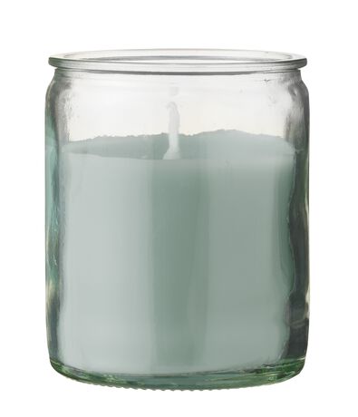 kaarsvaasje - lichtgroen
