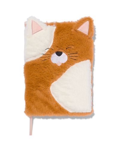 notitieboek fluffy kat A5