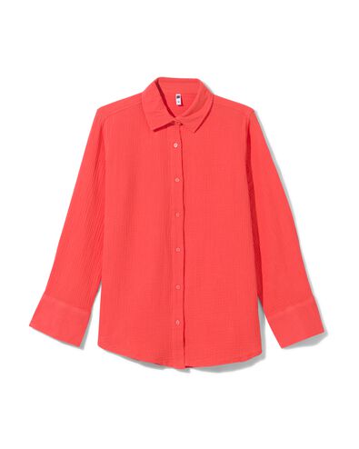 damesblouse Iris koraal