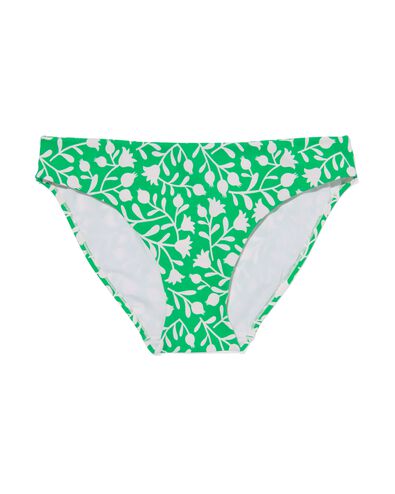 dames bikinibroekje middelhoge taille groen