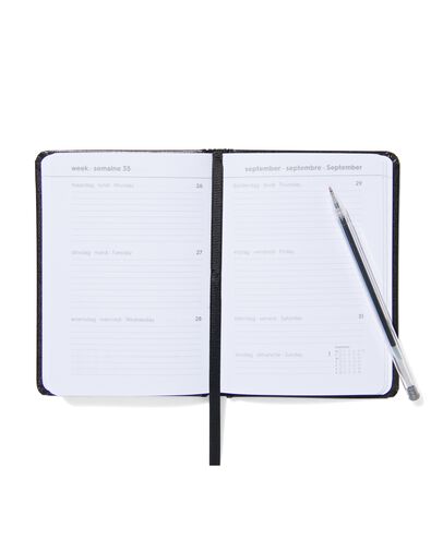 jaaragenda 2024 zwart 15x11