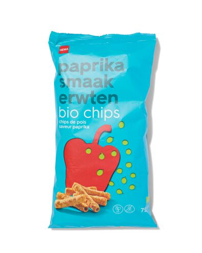bio chips erwten 75gram paprika