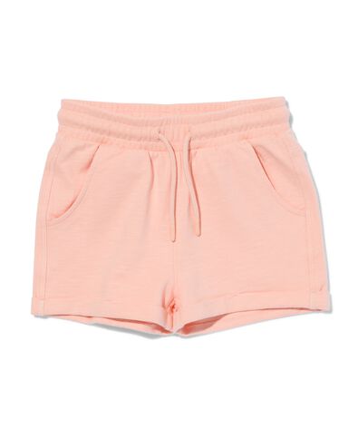 kinder sweatshort perzik