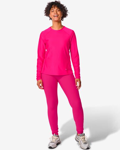 dames sportlegging roze