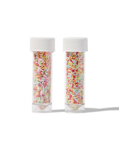 versierplezier strooiselmix musket en sprinkles - 2 stuks